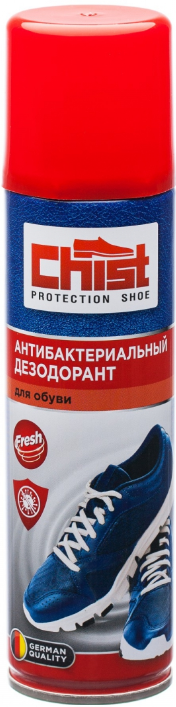 CHIST - Аэрозоль Дезодарант антибактериальный для обуви 150 мл. /24